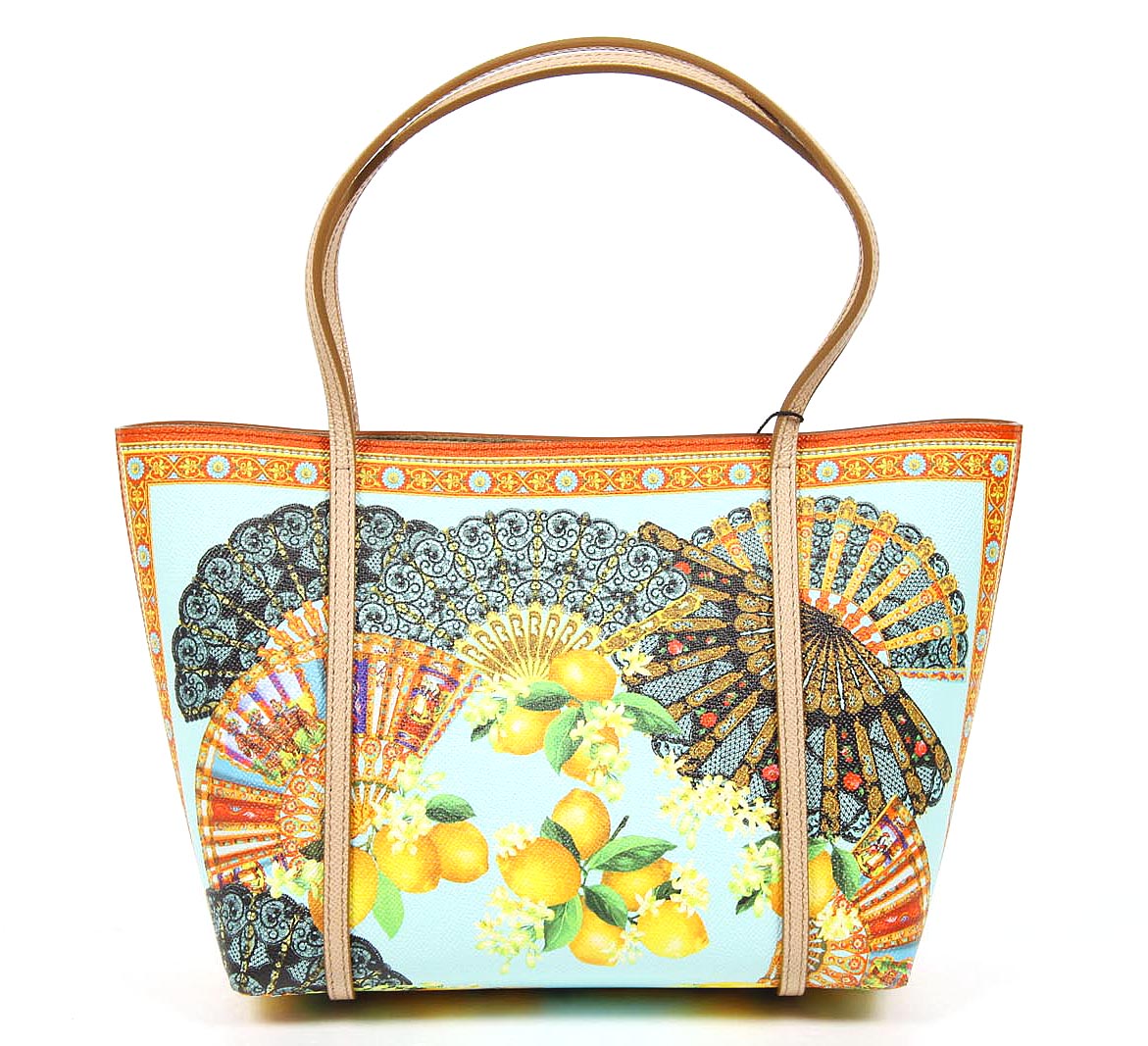 Bolso de compras Dolce & Gabbana St. Dauphine Maoliche BB6022 AP123 8R833