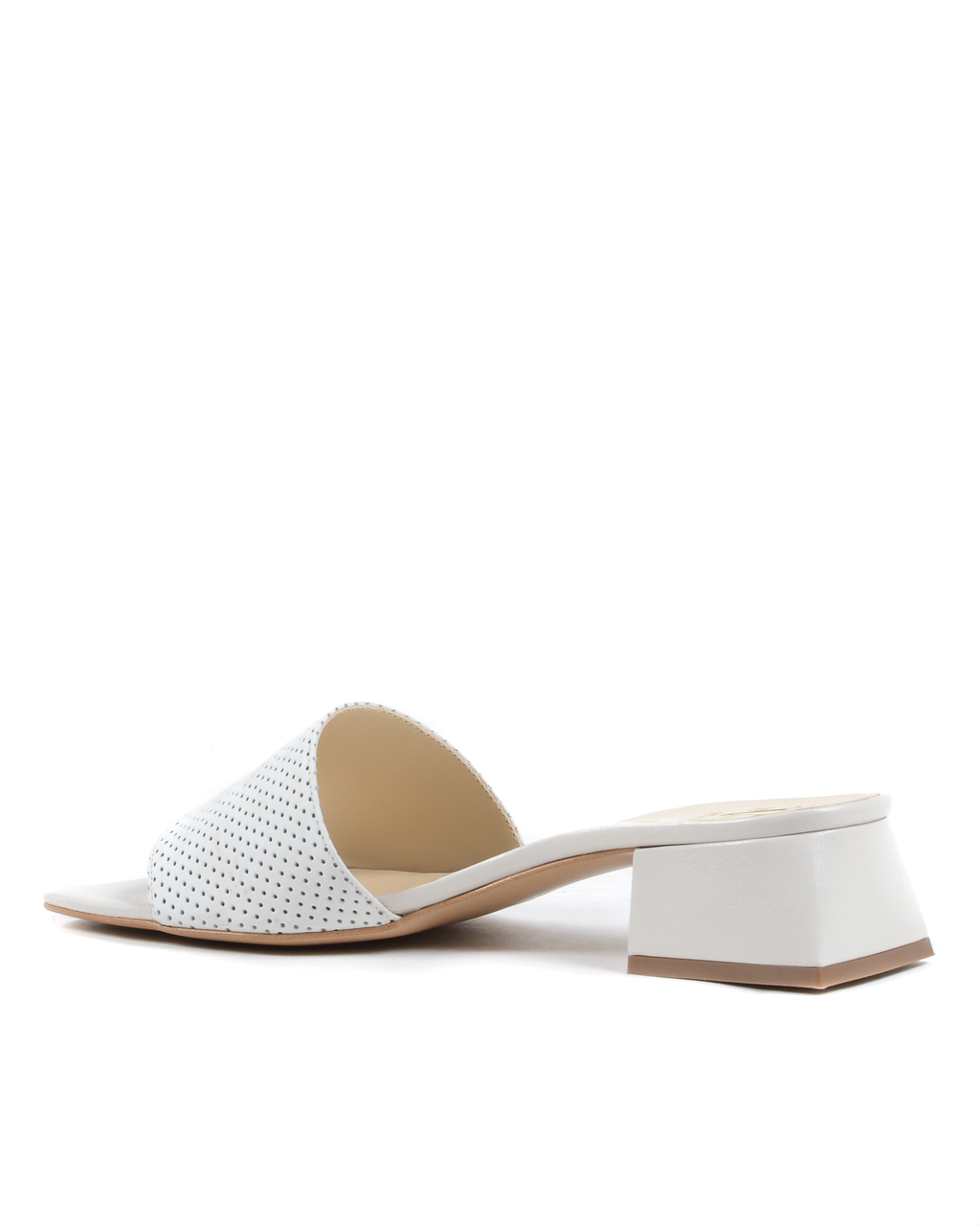 19V69 Italia Sandalia de mujer blanca 4909 TRAF SILK GESSO