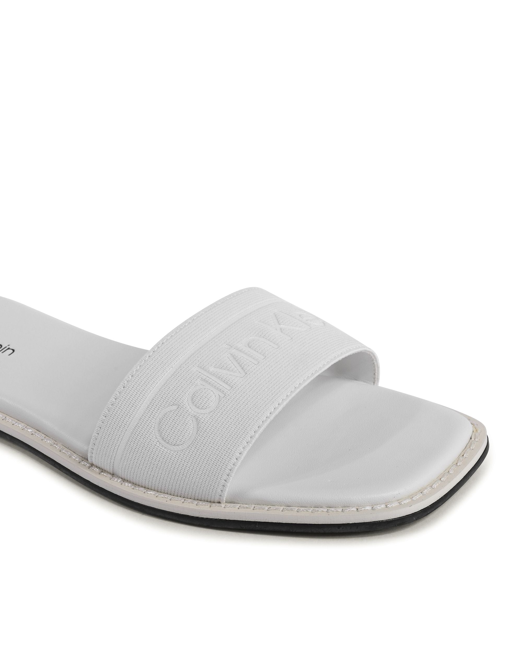 Sandalias Calvin Klein para mujer blancas HW0HW01989YBR