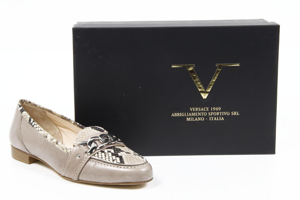 Mocasín mujer V 1969 Italia 7016 Capretto Beige