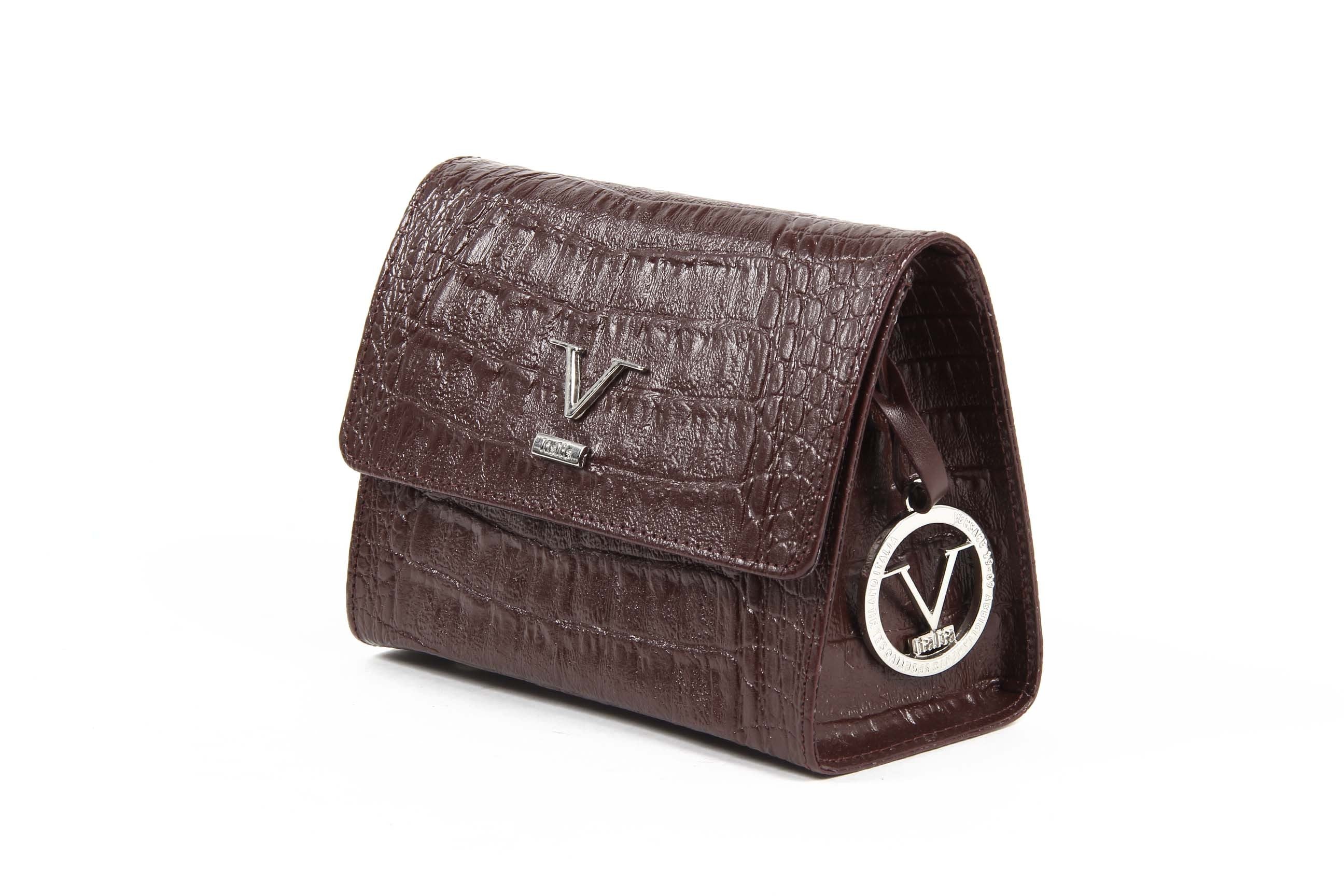 Bolso de mano para mujer V 1969 Italia ARC04 PELAGIA COCCO BORDEAUX