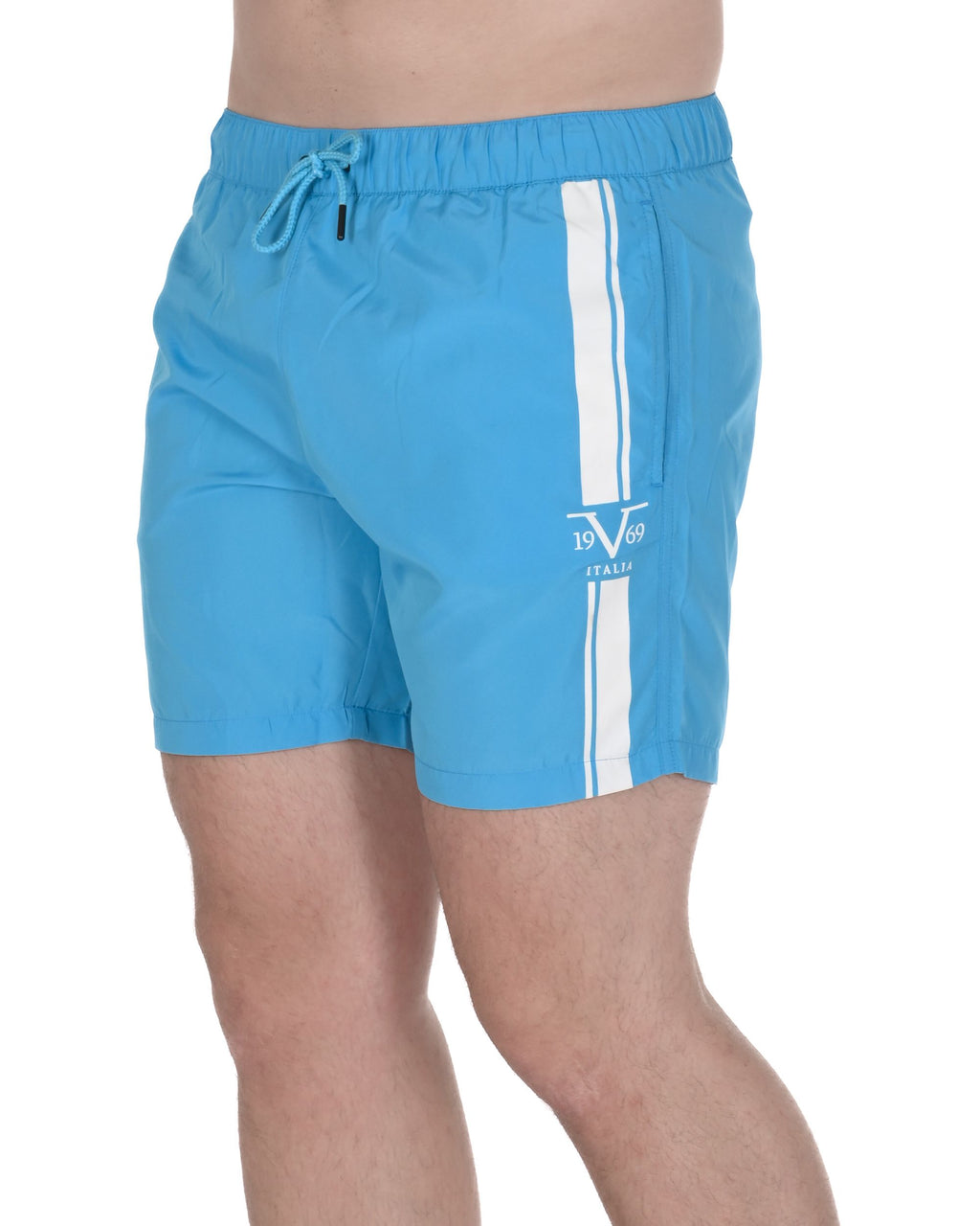 19V69 Italia Mens Swimwear Trunk VSC1MBM02 AZURE