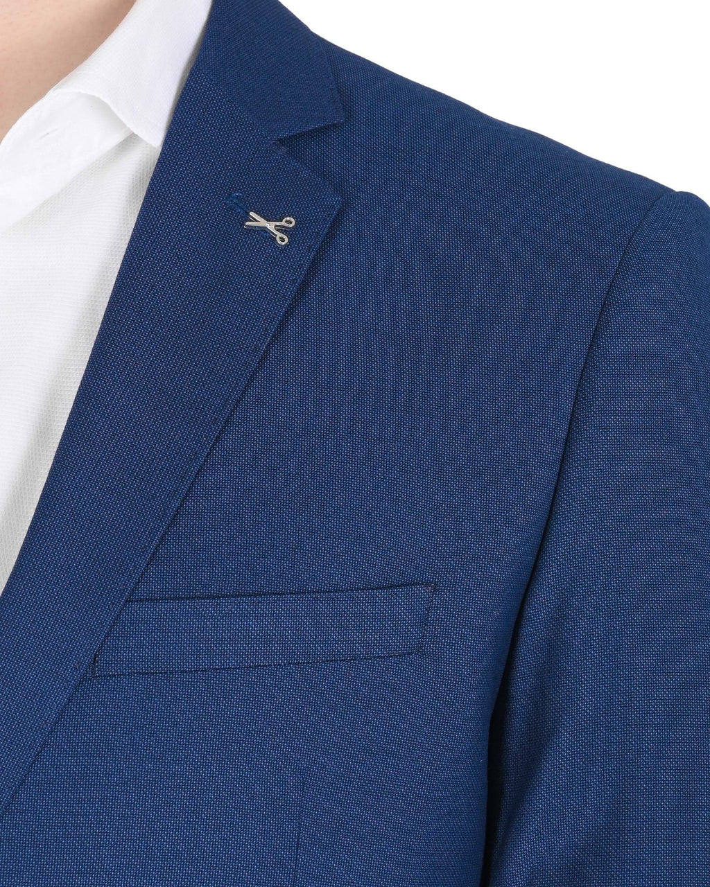 19V69 Italia Traje de hombre AZUL KENT ROYALE