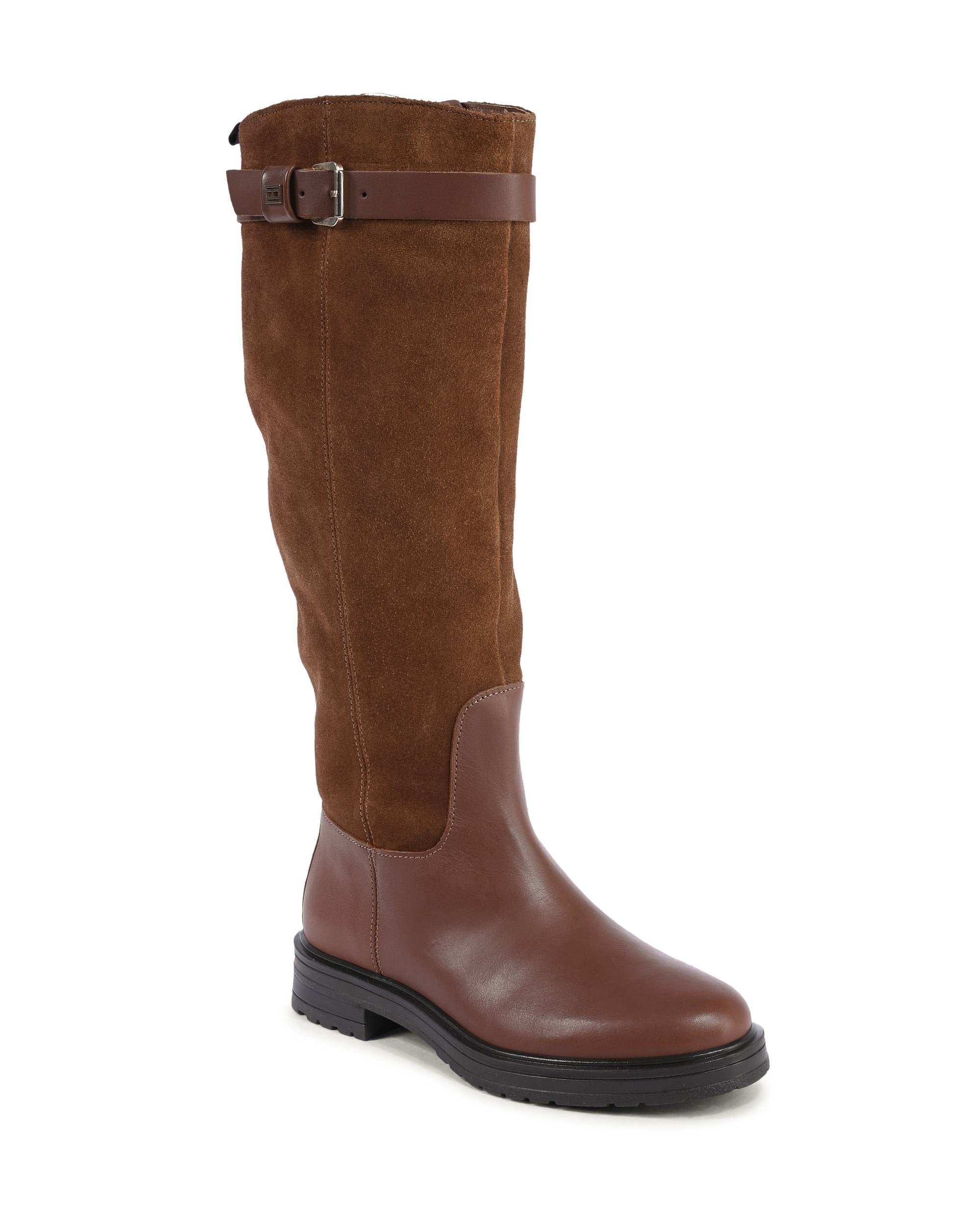 Botas Tommy Hilfiger para mujer MARRÓN FW0FW07480GTU