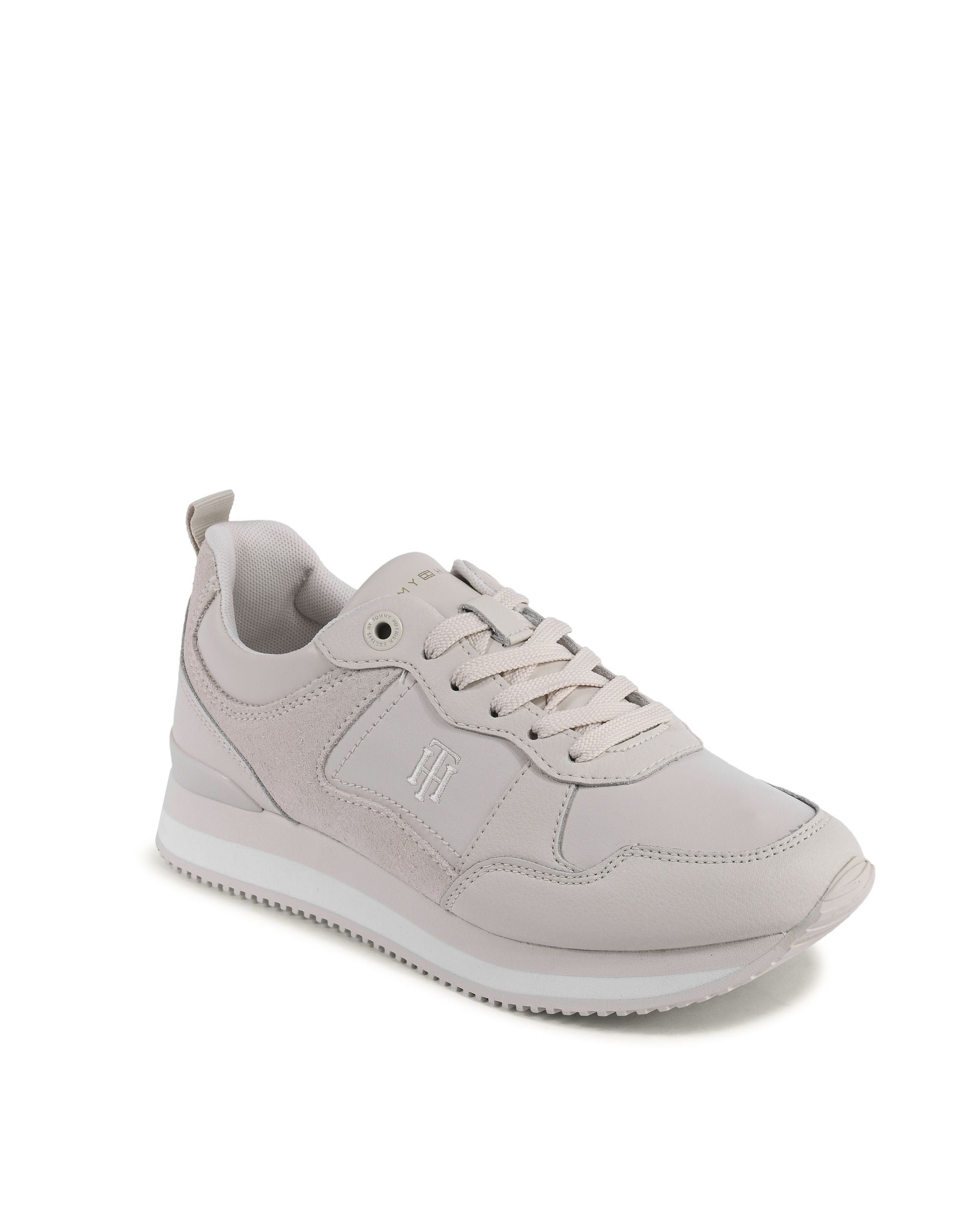 Zapatillas Tommy Hilfiger para mujer en beige FW0FW06528AF4
