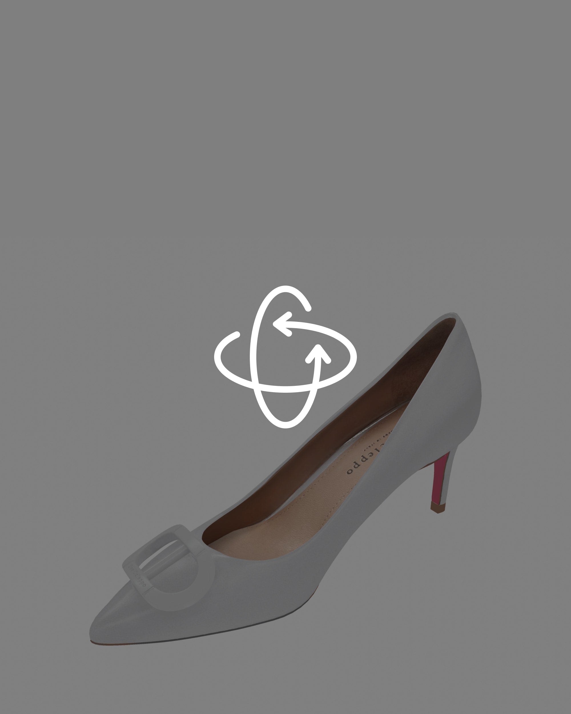 Zapatos de tacón con el logotipo de Boss Lady