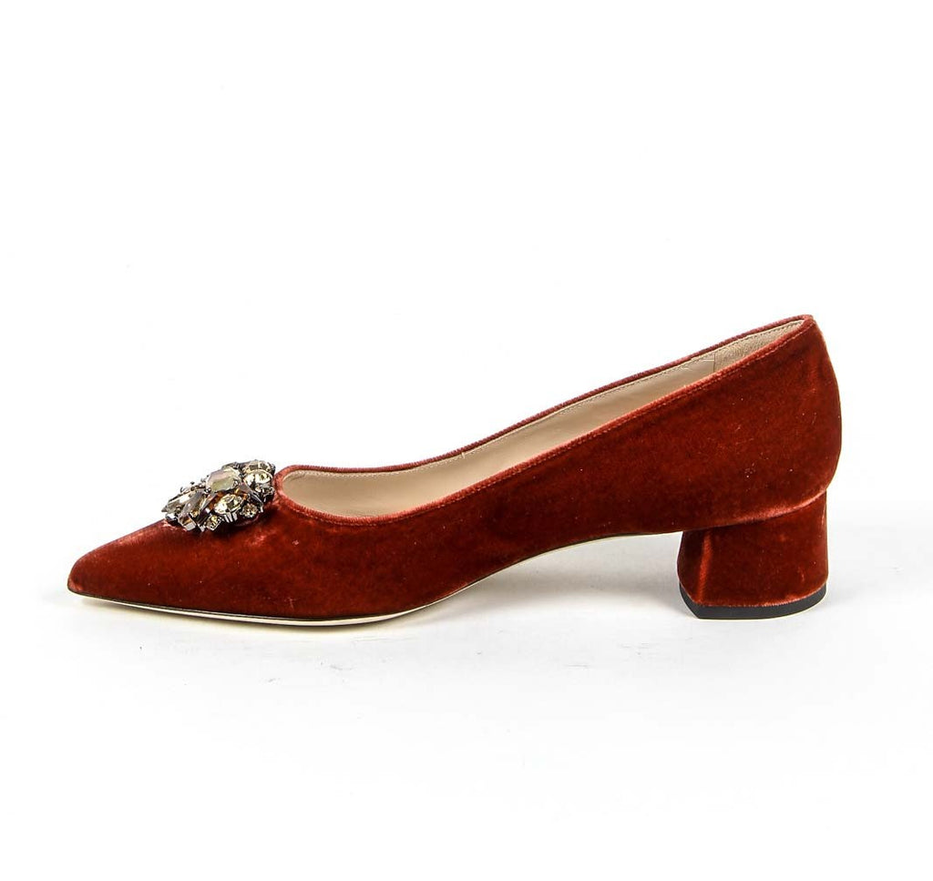 19V69 Italia Zapatos de salón para mujer 3110276 VELLUTO ROSSO