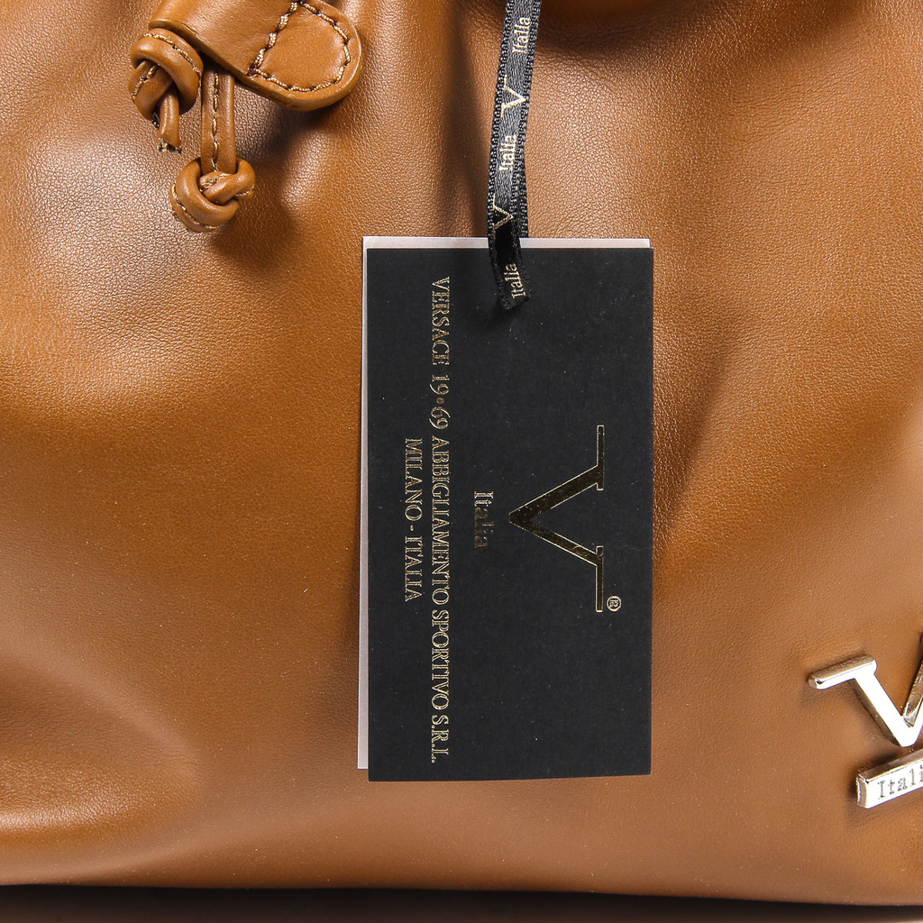 Bolso de mano para mujer V 1969 Italia V005-S SOFT CUOIO