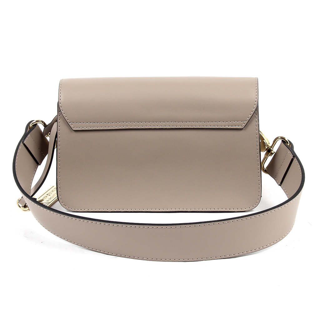 Bolso de mano para mujer Andrew Charles color topo CAITLYN