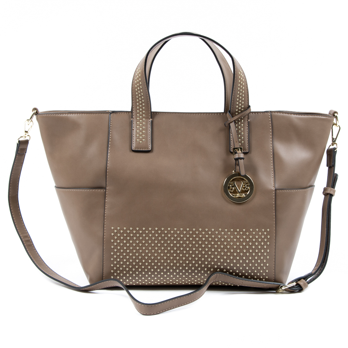 Bolso de mano para mujer V 1969 Italia marrón VERONICA
