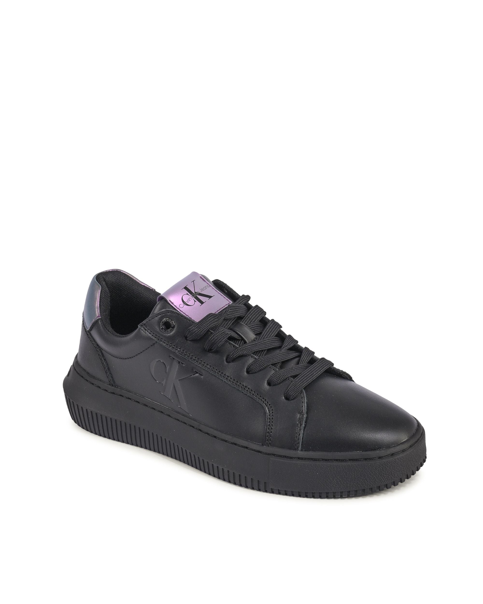 Zapatillas Calvin Klein para mujer negras YW0YW012020GU