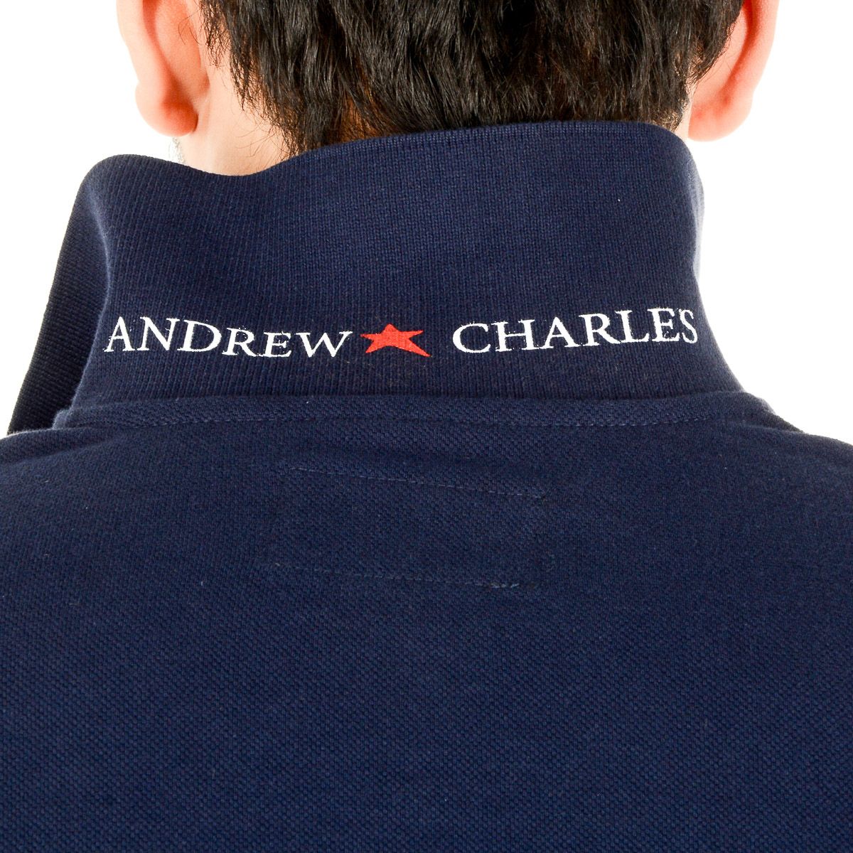 Polo para hombre Andrew Charles By Andy Hilfiger PT160 32001 ALABAMA NAVY