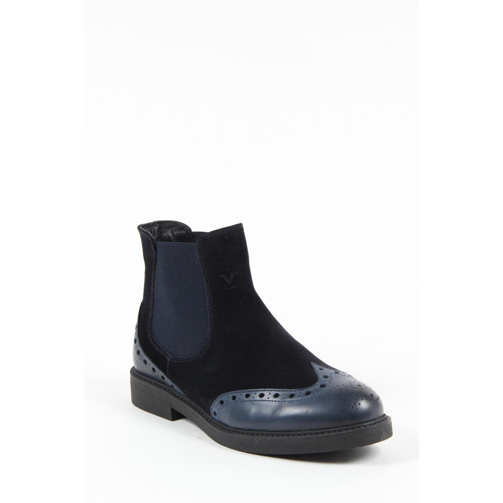 Botín para hombre V 1969 Italia V7015 AZUL MARINO