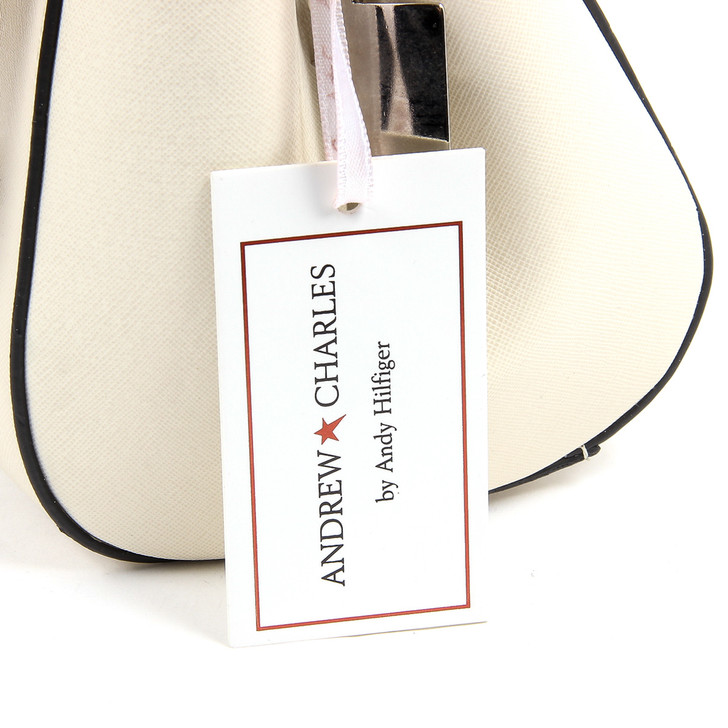Andrew Charles Womens Handbag Beige VERA