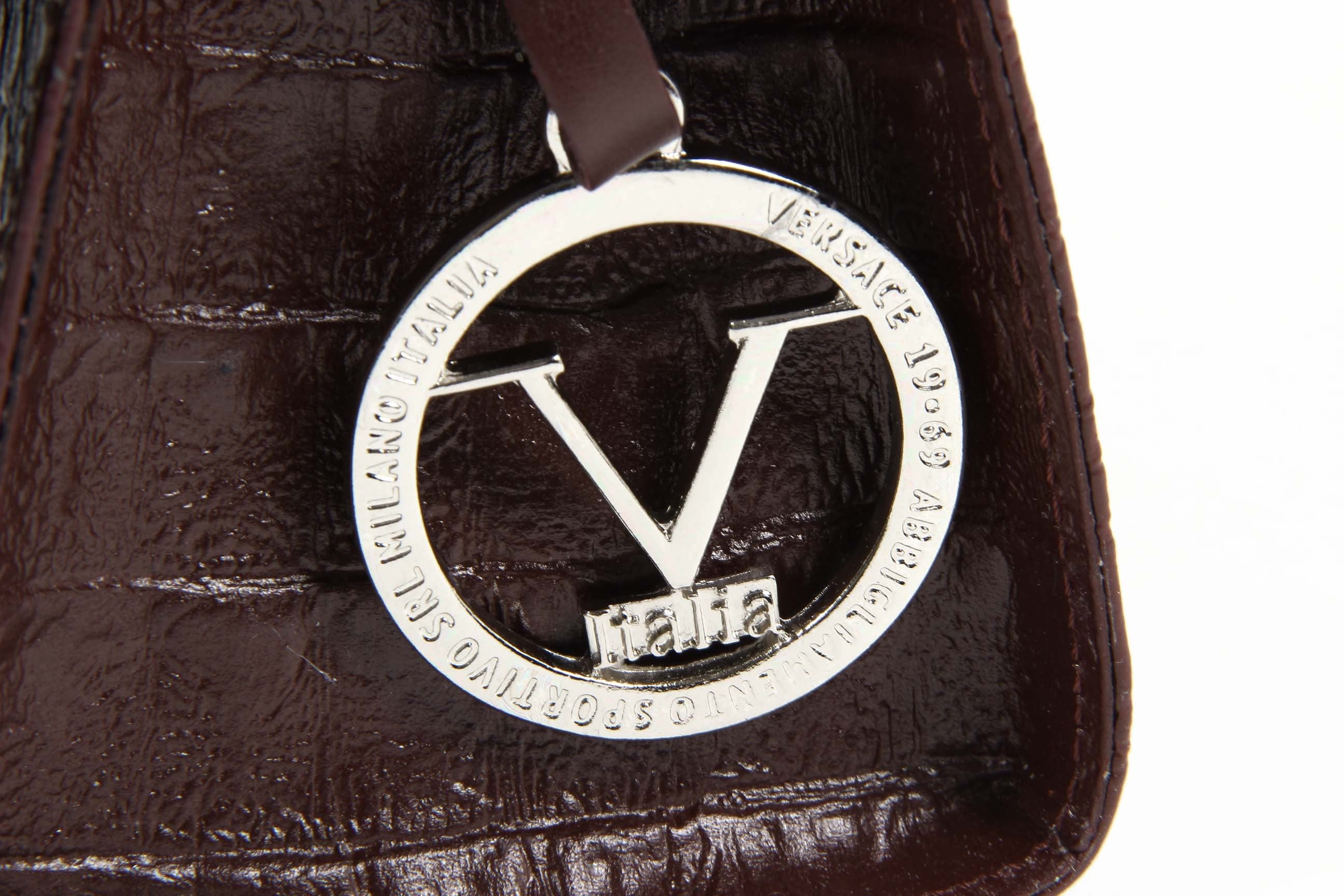 Bolso de mano para mujer V 1969 Italia ARC04 PELAGIA COCCO BORDEAUX