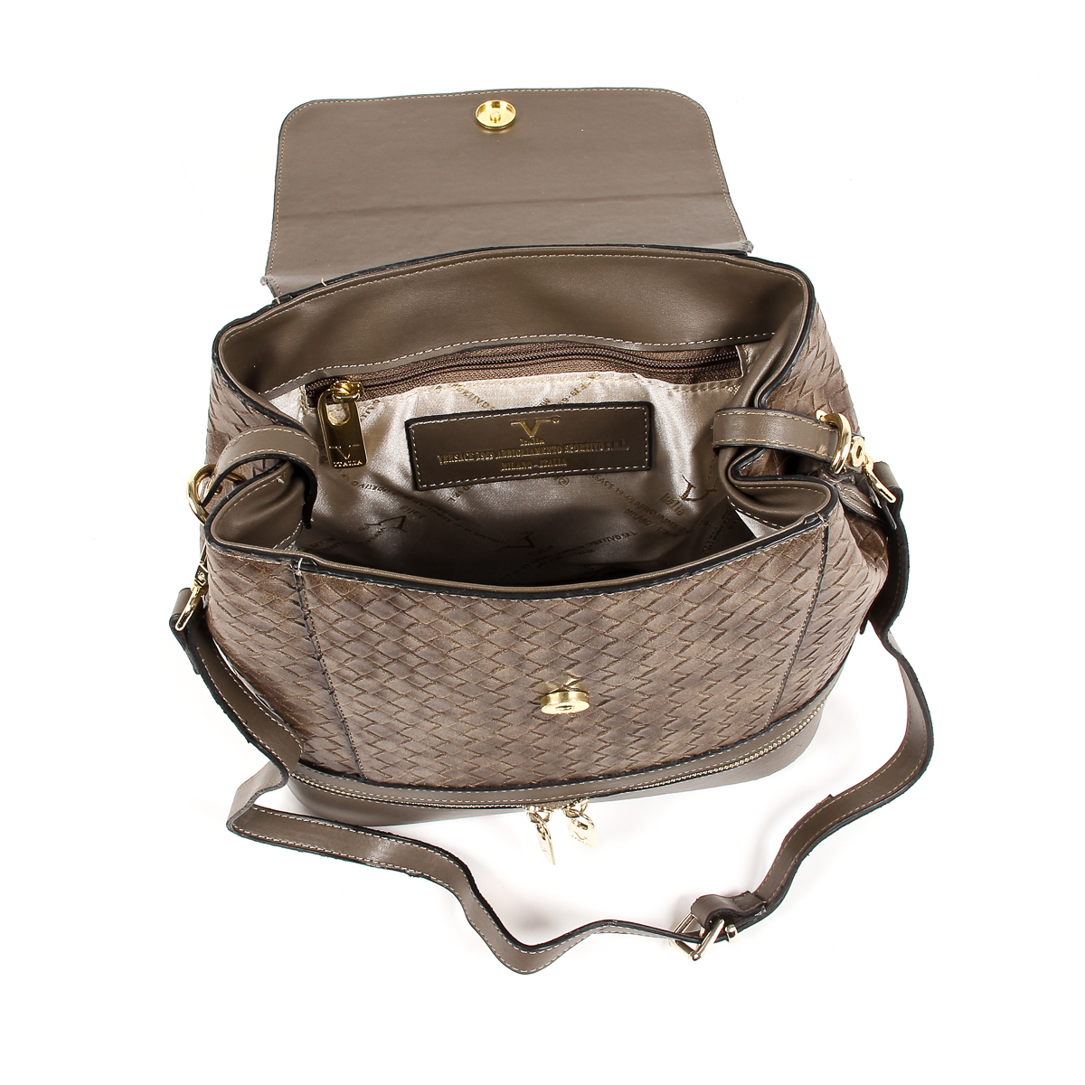 Mochila para mujer V 1969 Italia marrón STEFY