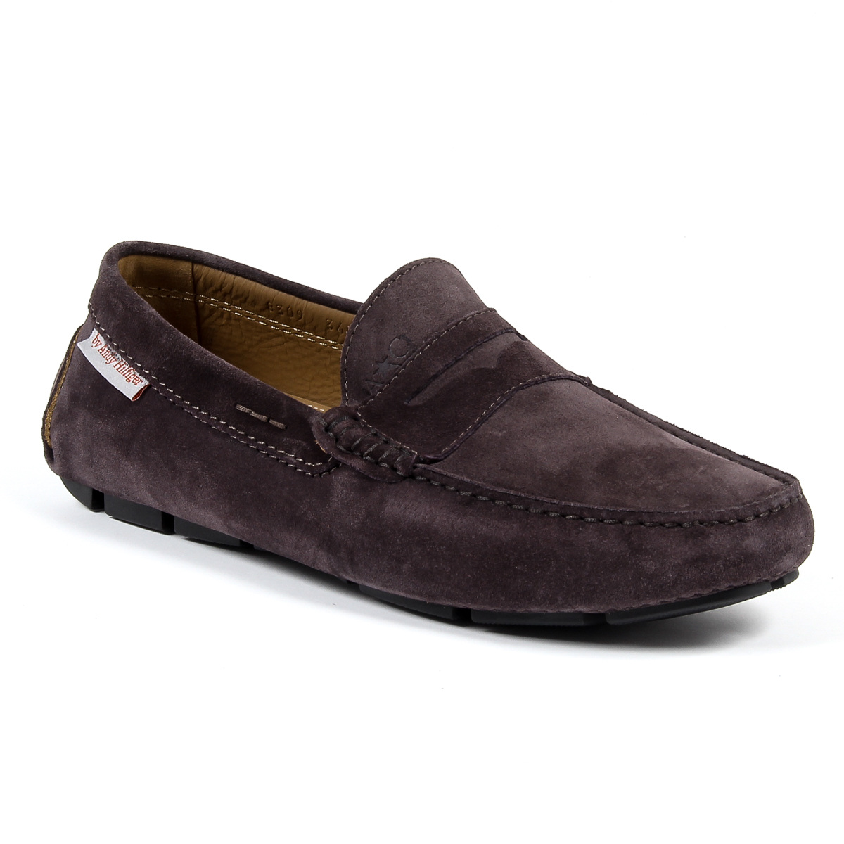 Mocasines Andrew Charles para hombre, gris oscuro, JACKSON