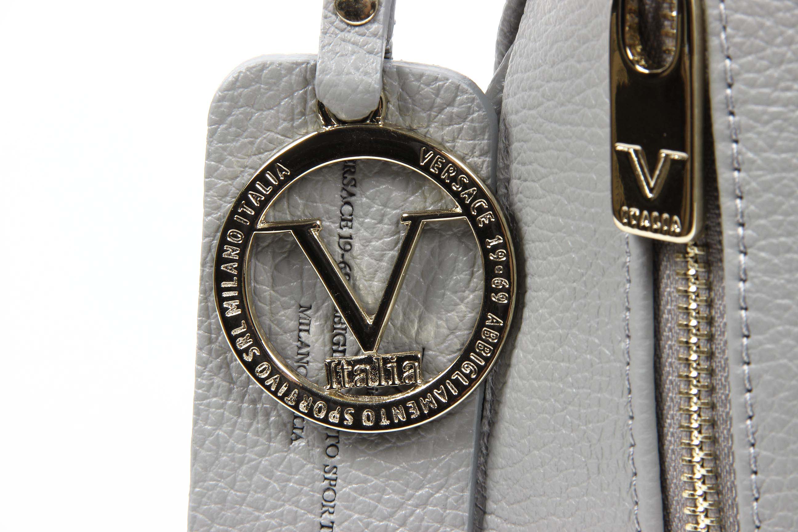 V 1969 Italia Bolso de mano de mujer V010 ALCE DOLLARO GRIGIO