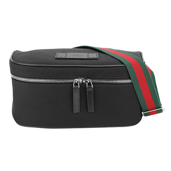 Riñonera de lona Gucci Techno negra