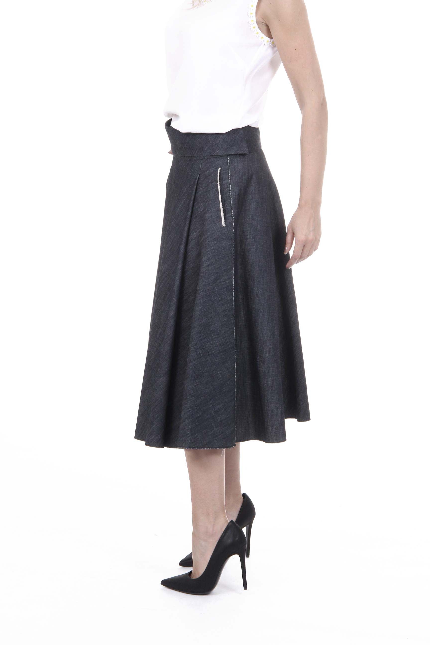 Falda para mujer Bottega Veneta 375132 VZIF0 4030