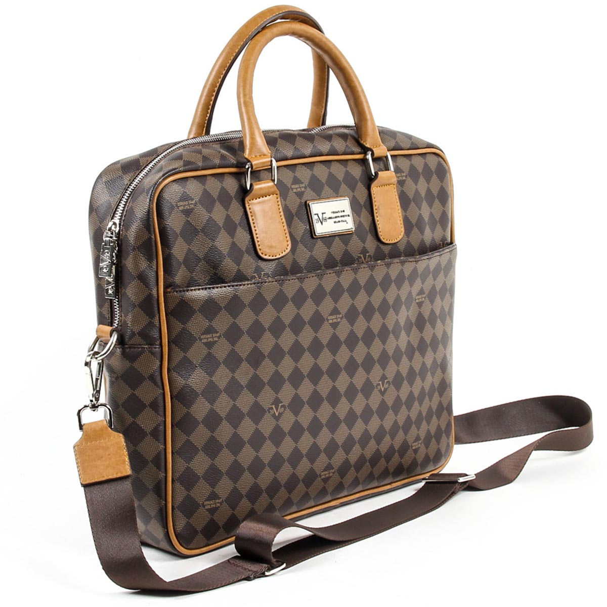 Bolso de hombre V 1969 Italia V1969019 COFFEE TABA