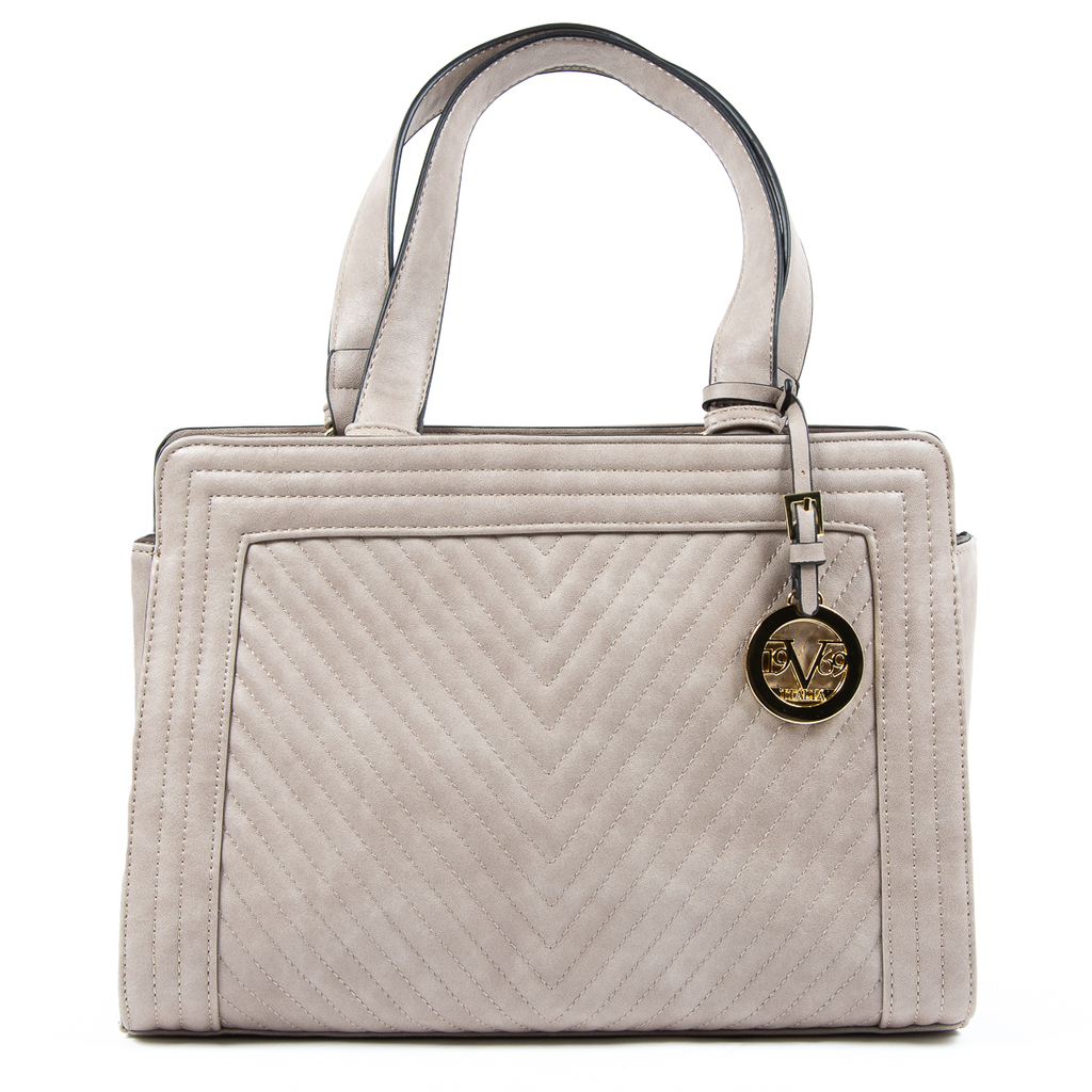 Bolso de mano para mujer V 1969 Italia Gris CRISTINA