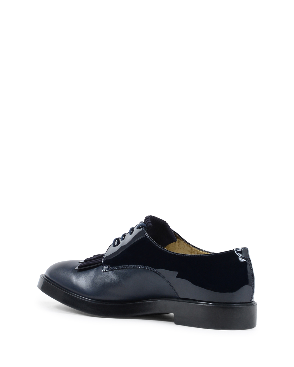 Fratelli Rossetti Womens Lace Up Shoe Multicolor 66094 GLOSS NERO