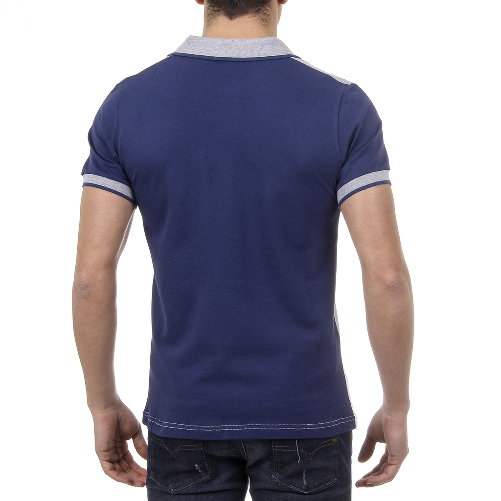 Polo Ufford & Suffolk Polo Club para hombre, manga corta, US001, blanco
