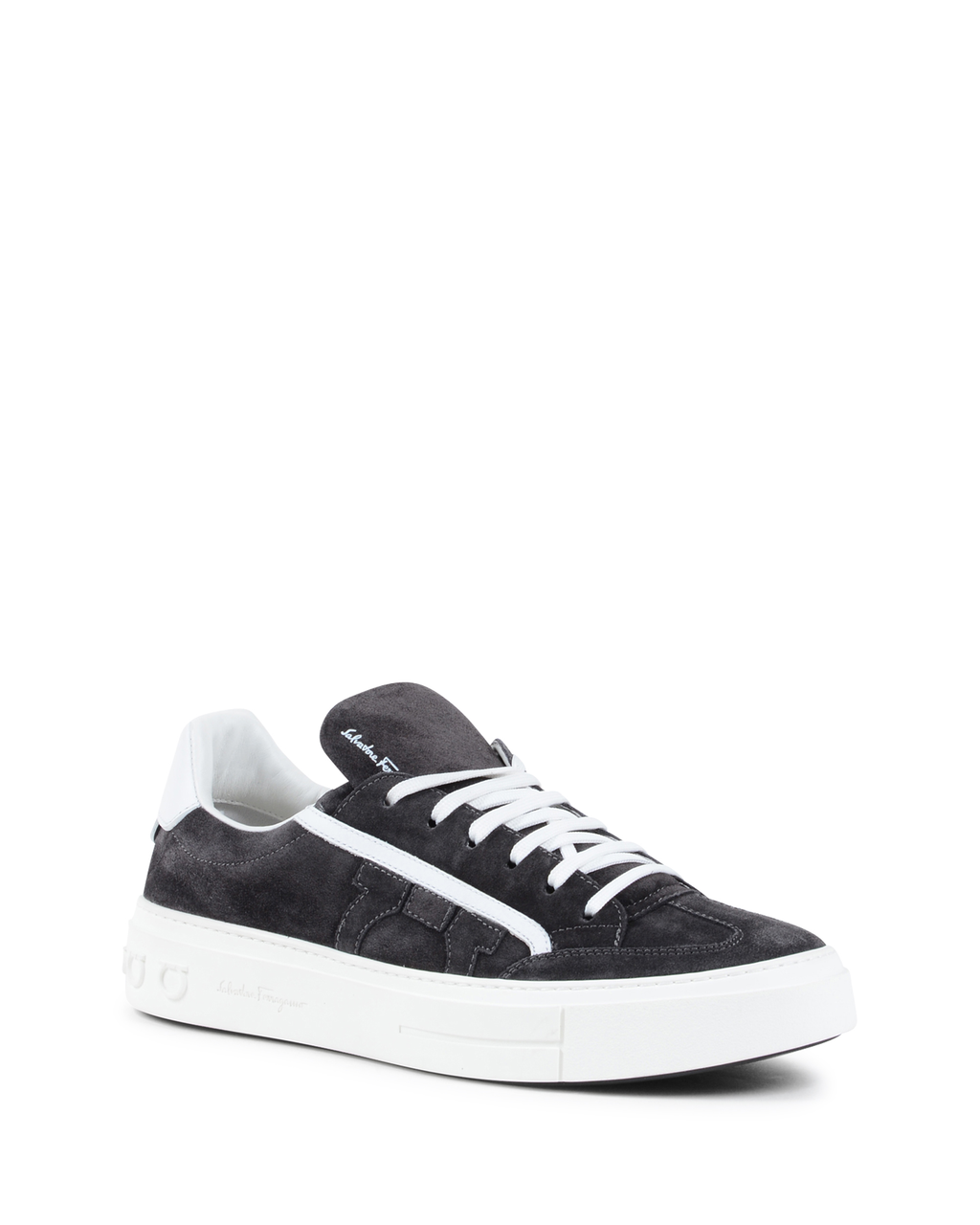 Zapatillas Salvatore Ferragamo para hombre negras BORG 2