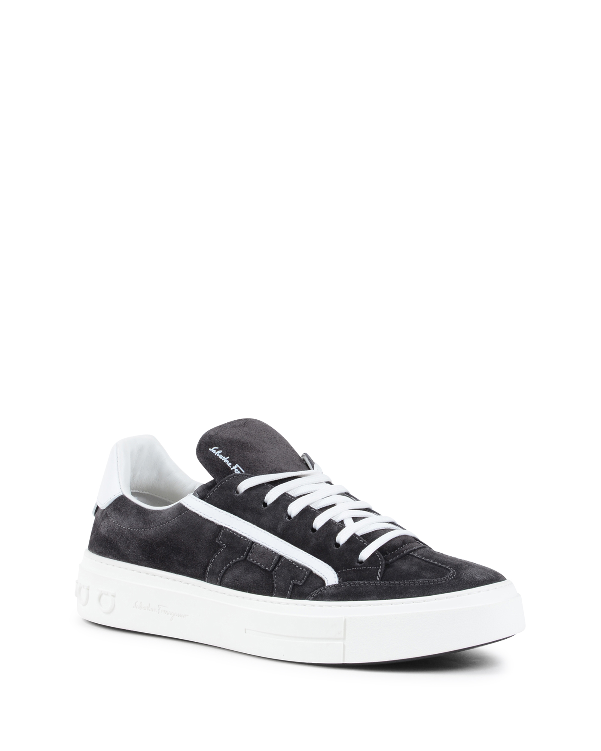 Zapatillas Salvatore Ferragamo para hombre negras BORG 2