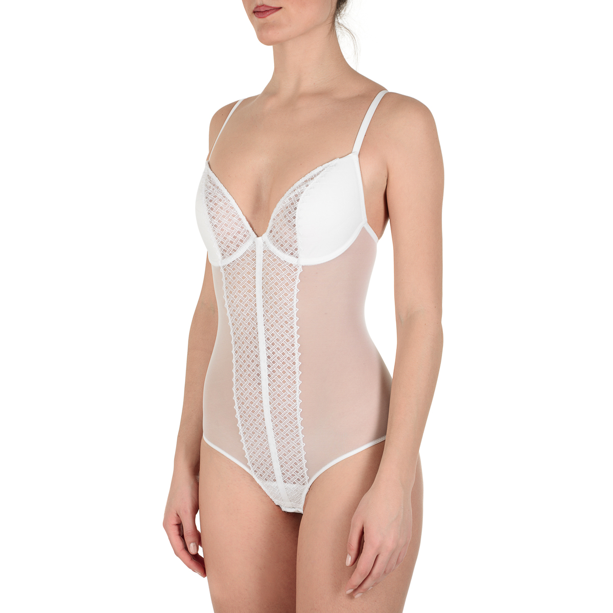 La Perla Body de mujer blanco
