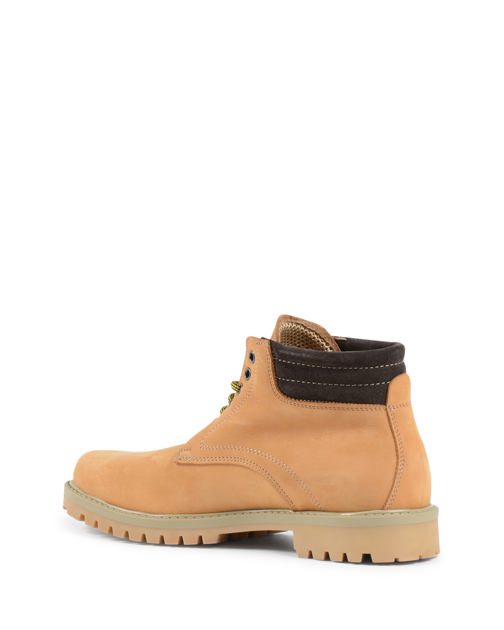 19V69 Italia - Botines para hombre, color amarillo 2648 NABUK SENAPE