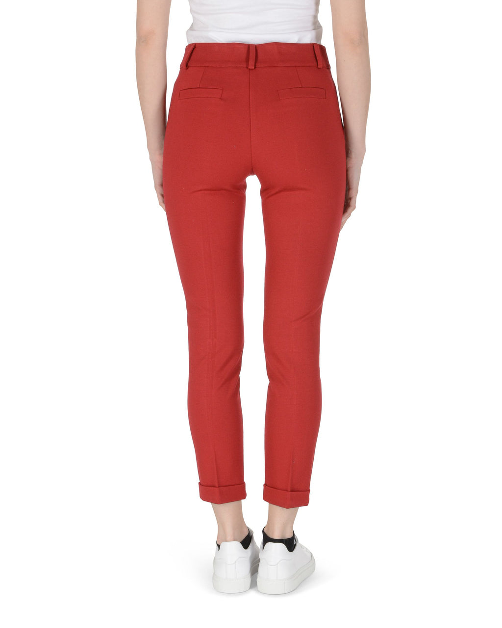 19V69 Italia Pantalones de mujer rojos LEA PR RED