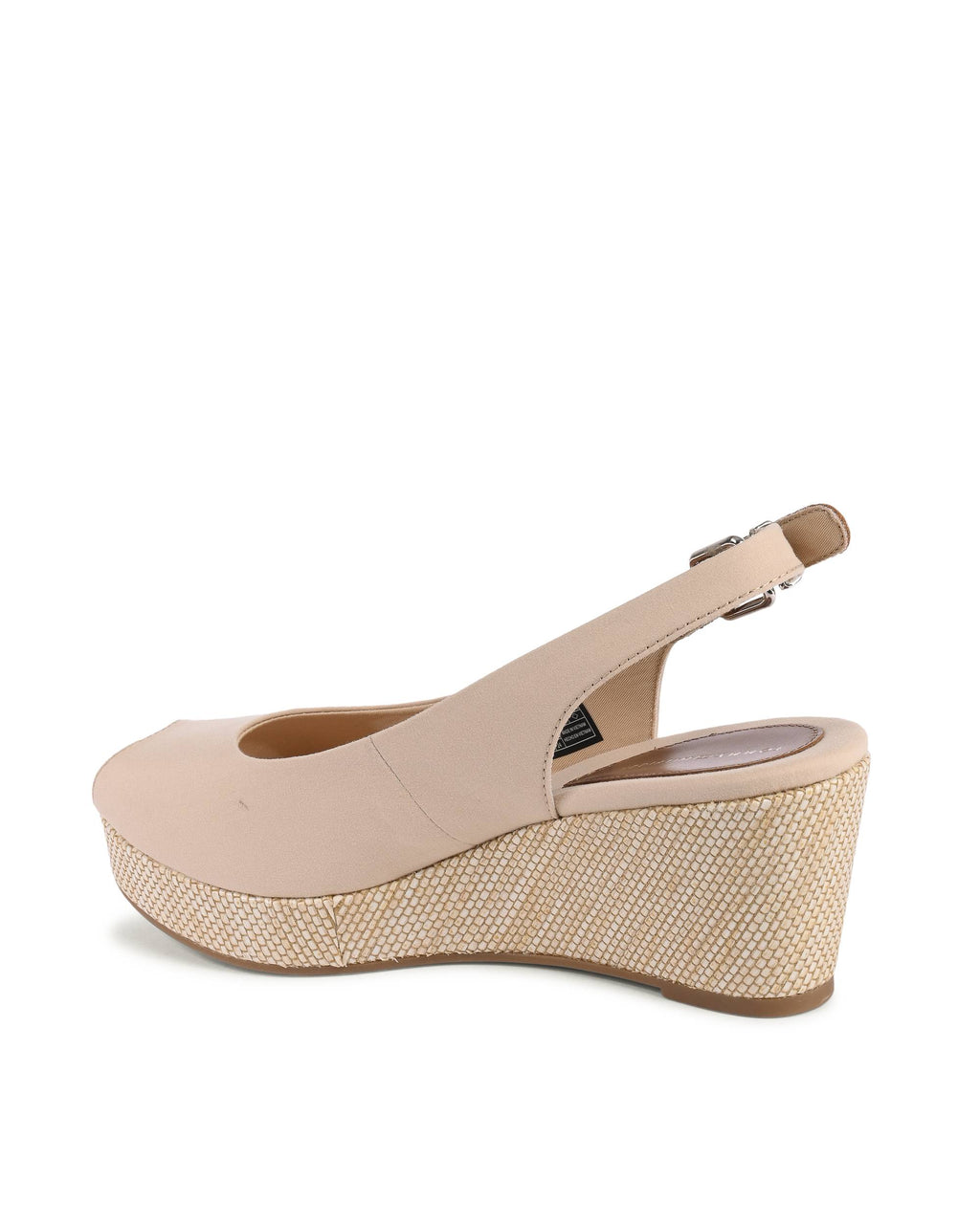 Tommy Hilfiger - Sandalias de cuña para mujer, color beige, FW0FW04788ACR