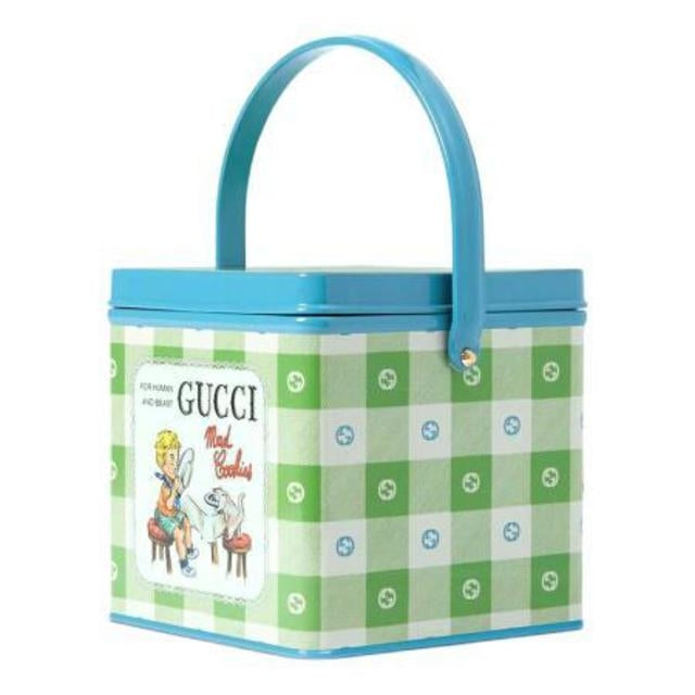 Bolso Gucci Box verde multicolor