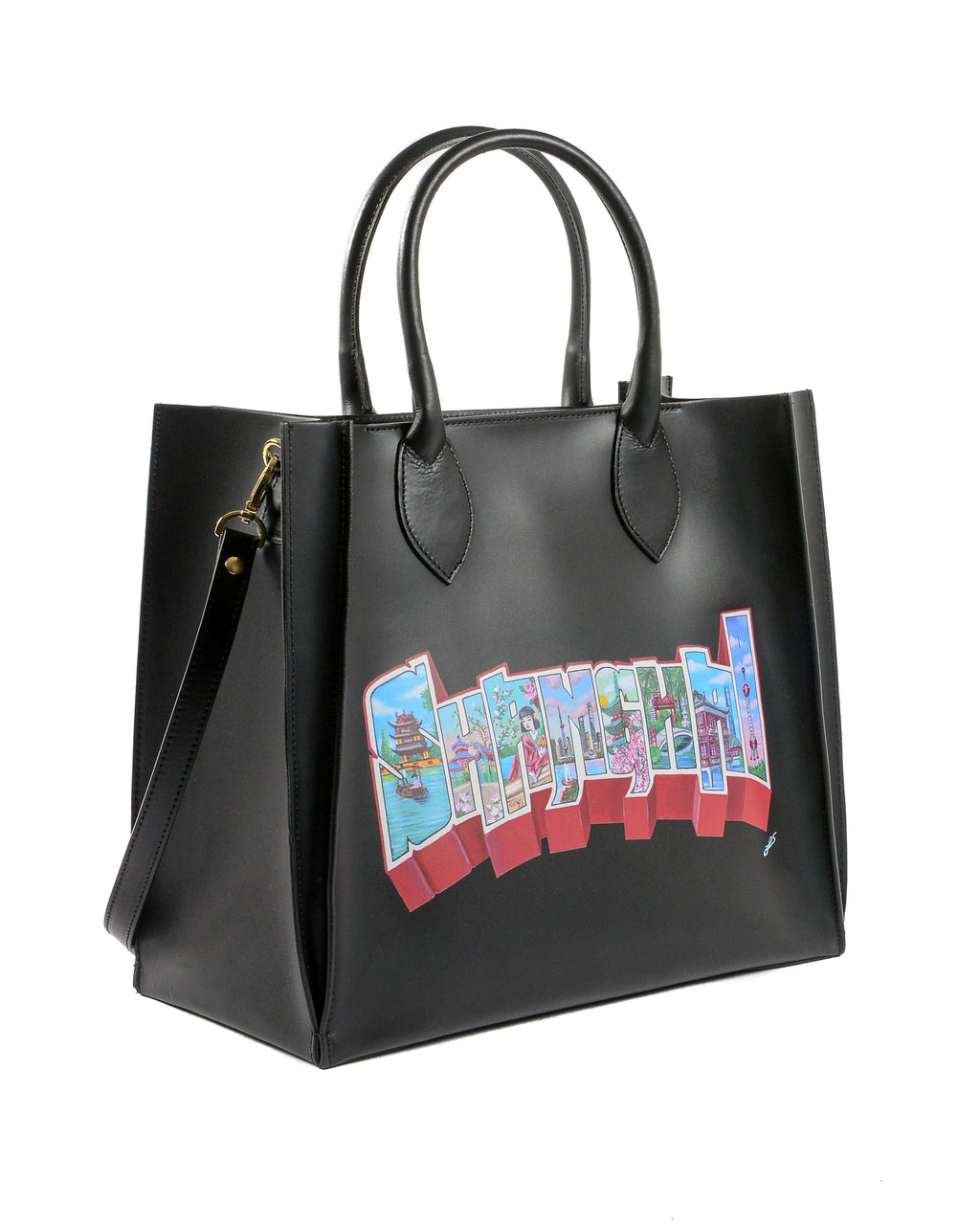 Bolso Shanghai grande negro