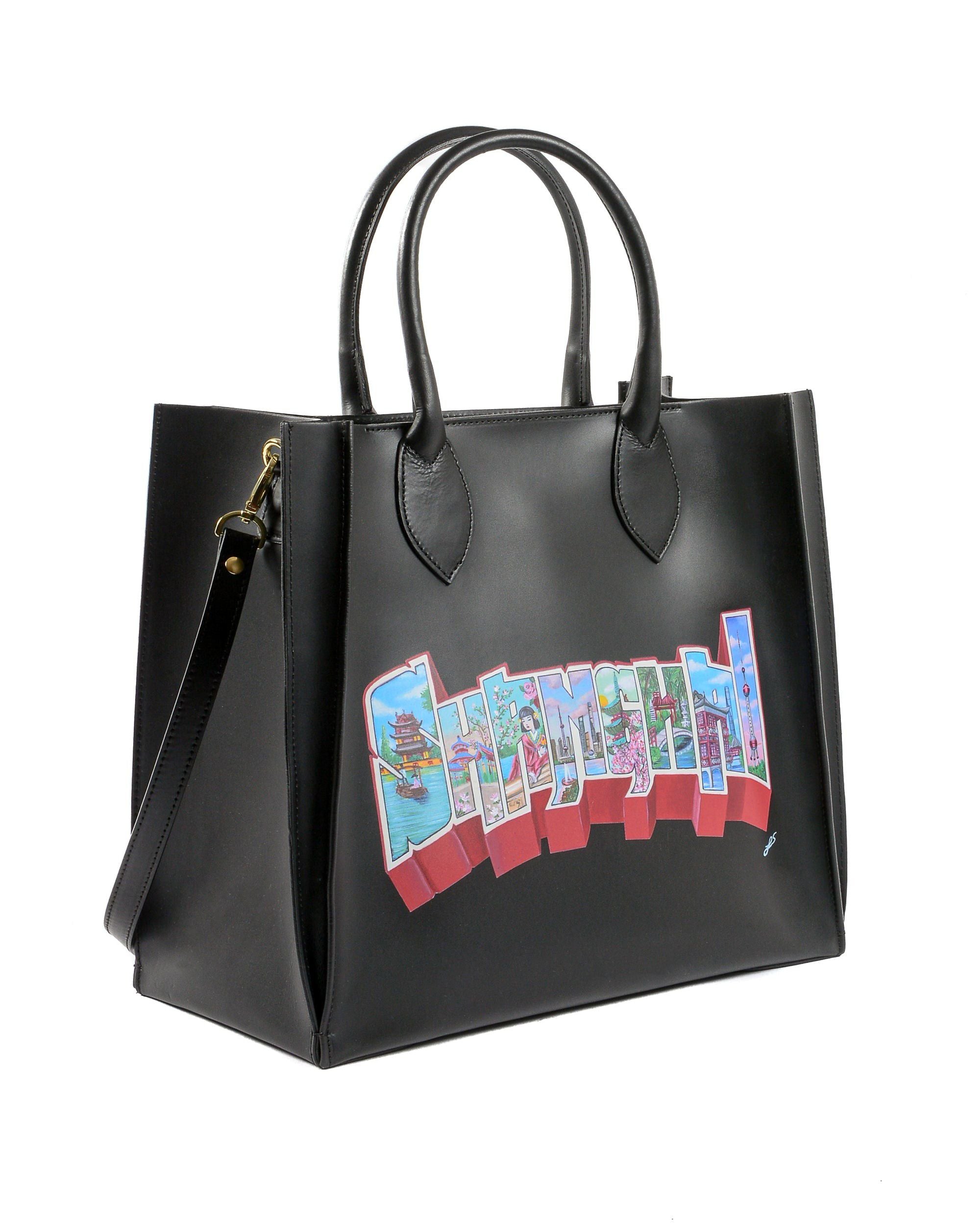 Bolso Shanghai grande negro