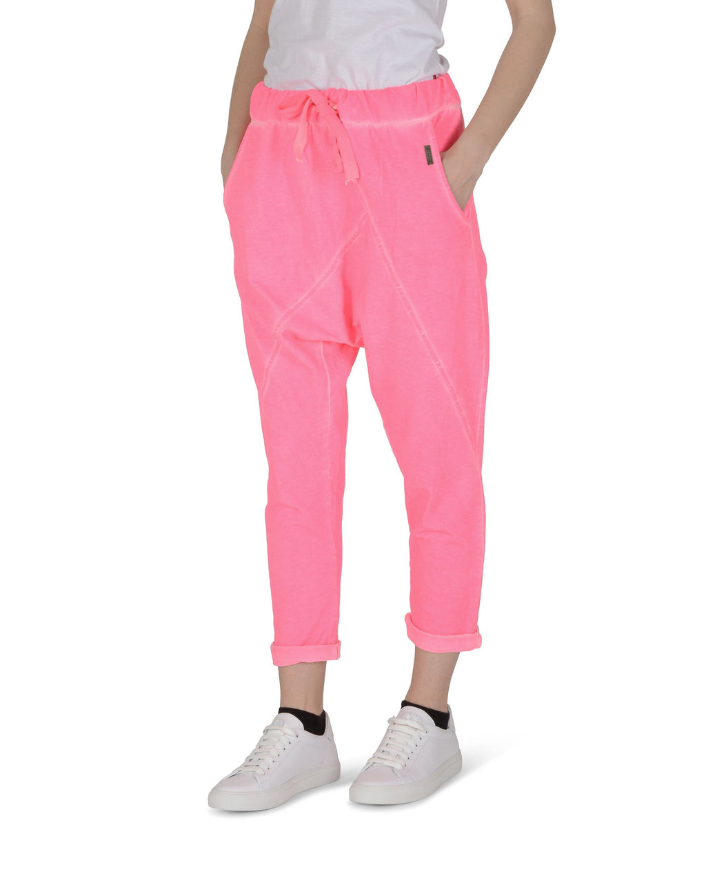 19V69 Italia Pantalones de mujer Fuxia FUNKY FUXIA