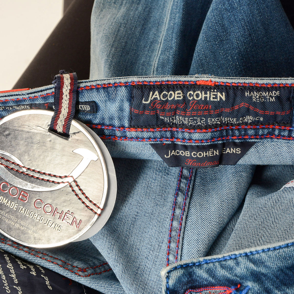 Jacob Cohen Mens Jeans J688 Light Blue