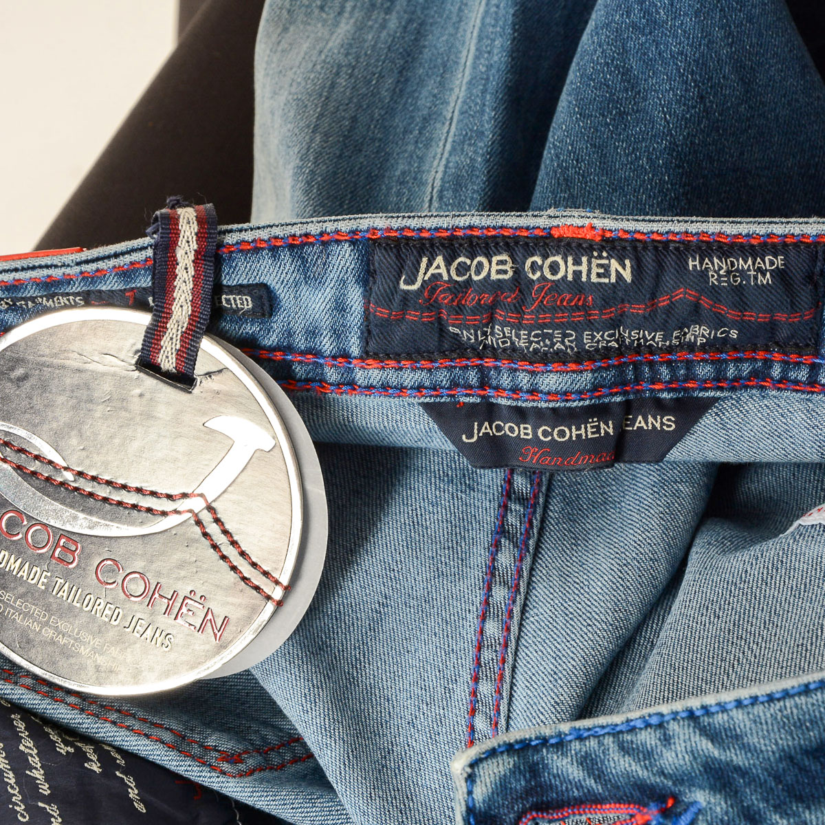 Jacob Cohen Mens Jeans J688 Light Blue