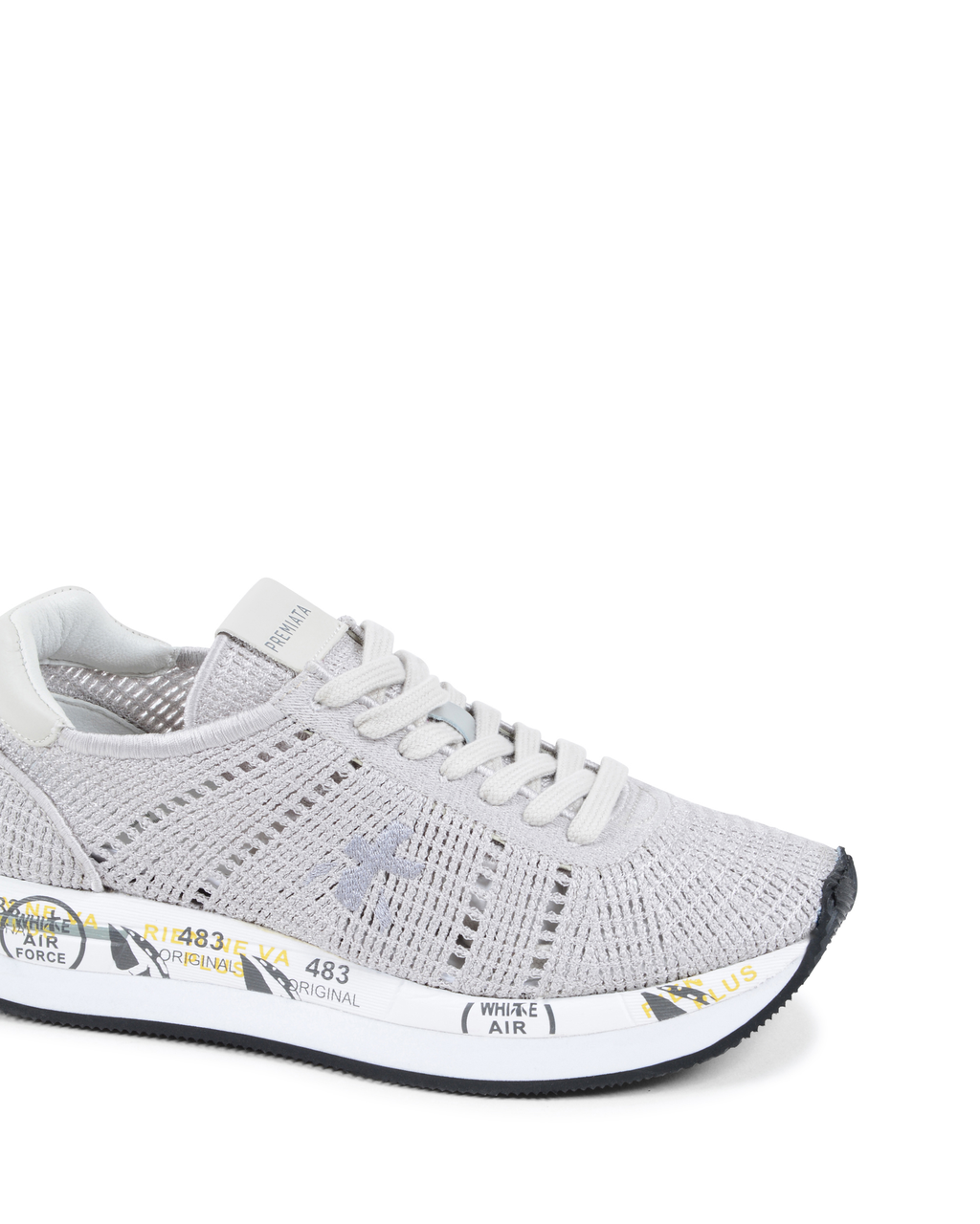 Premiata Womens Sneaker Light Grey CONNYI 1954