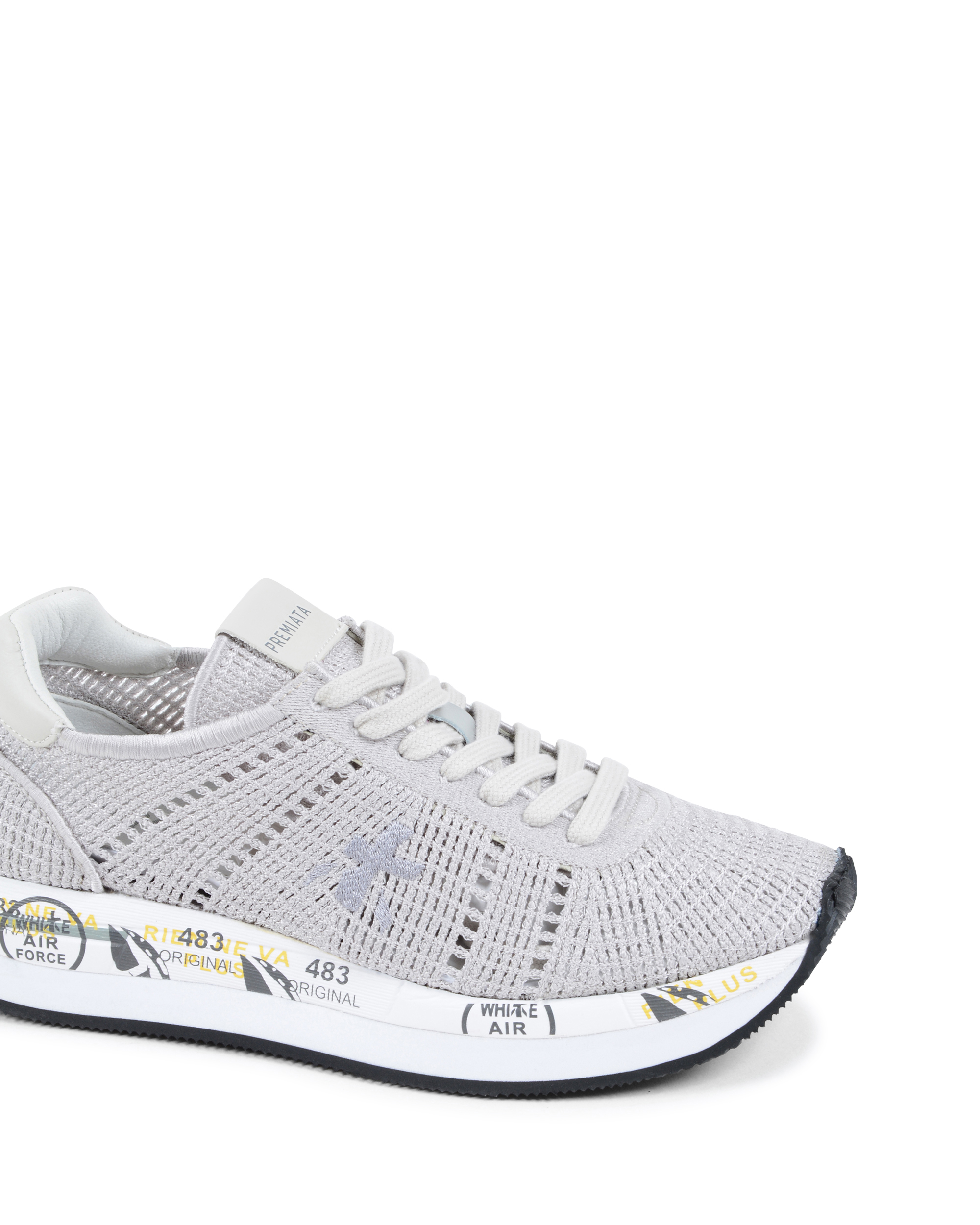 Premiata Womens Sneaker Light Grey CONNYI 1954