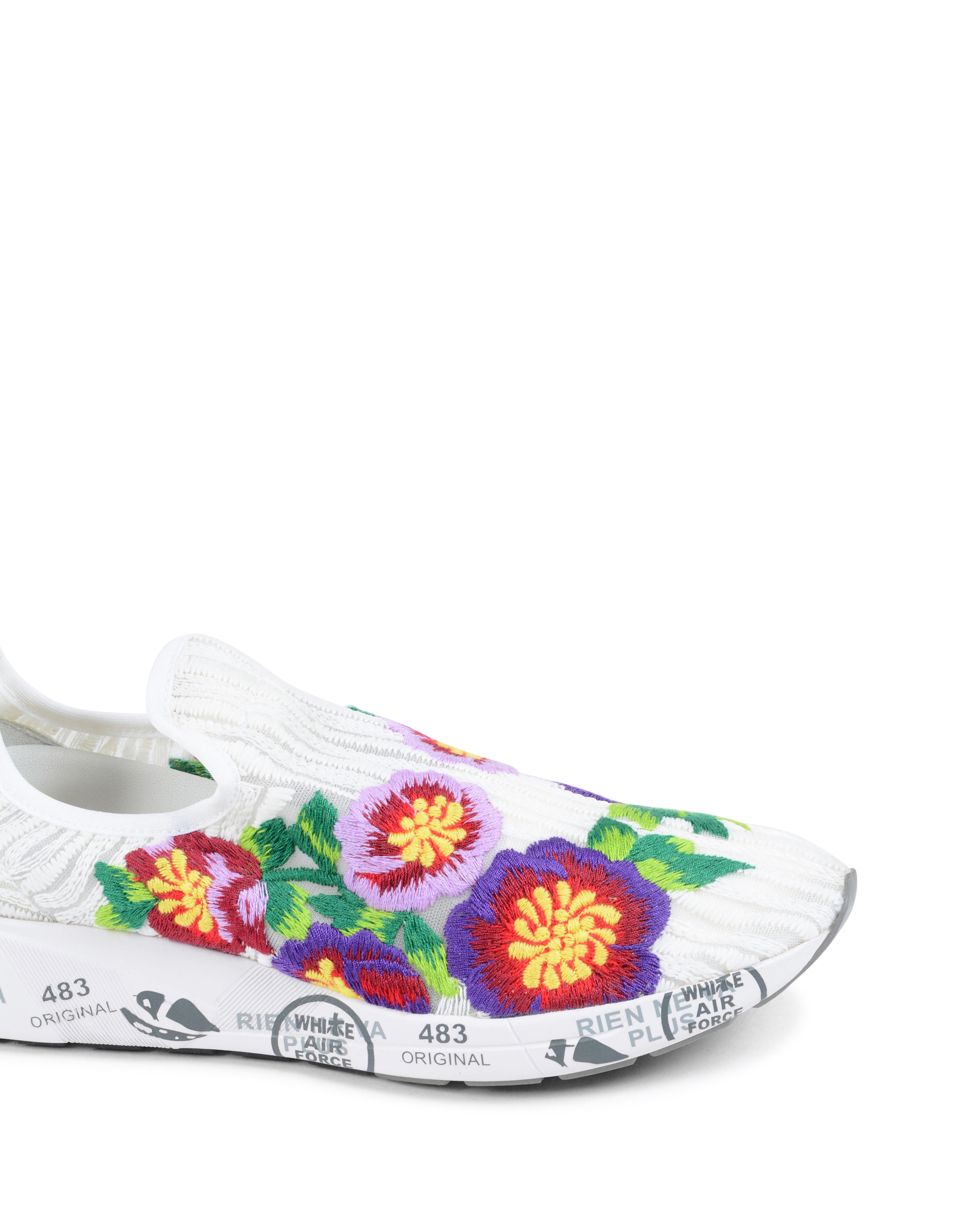 Premiata Womens Slip On Sneaker Multicolor JANEI 3127