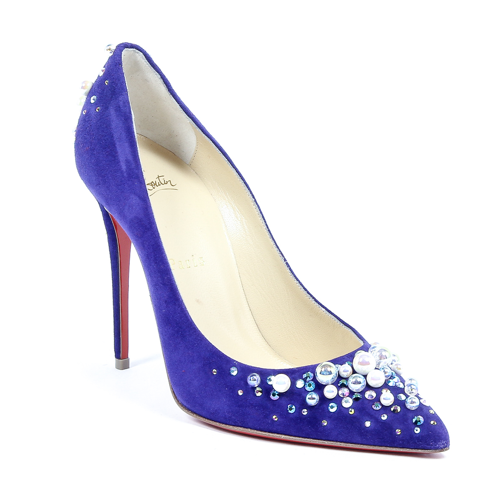 Bomba de mujer Christian Louboutin CANDIDATE 100 VEAU VELOURS