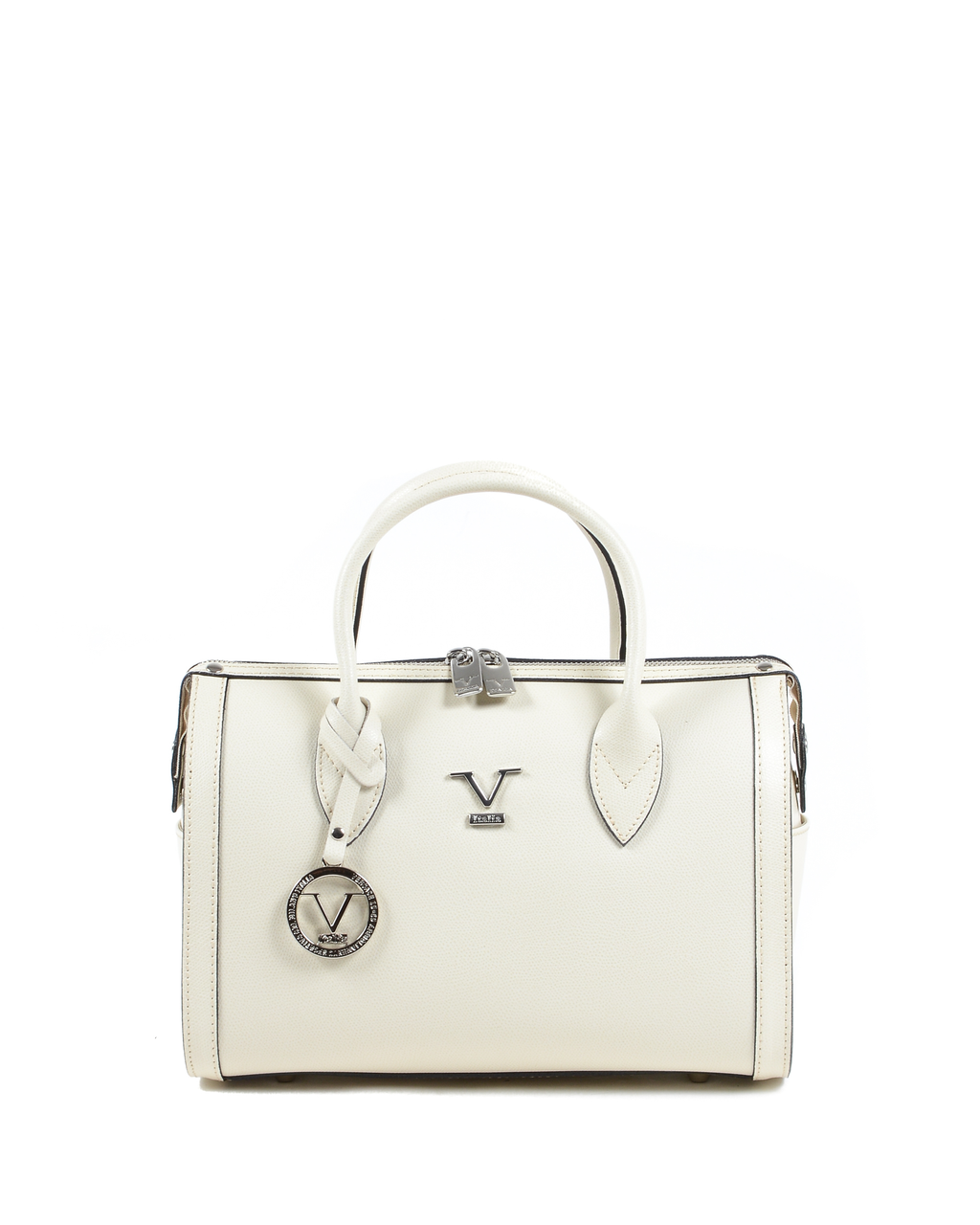 V Italia Womens Handbag Beige V014-S PALMELLATO BEIGE