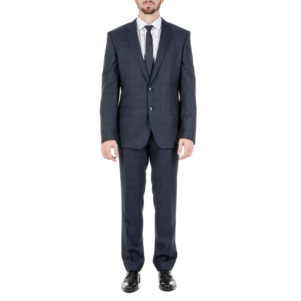 Traje Hugo Boss para hombre azul oscuro, ¡UN GRAN GENIO!