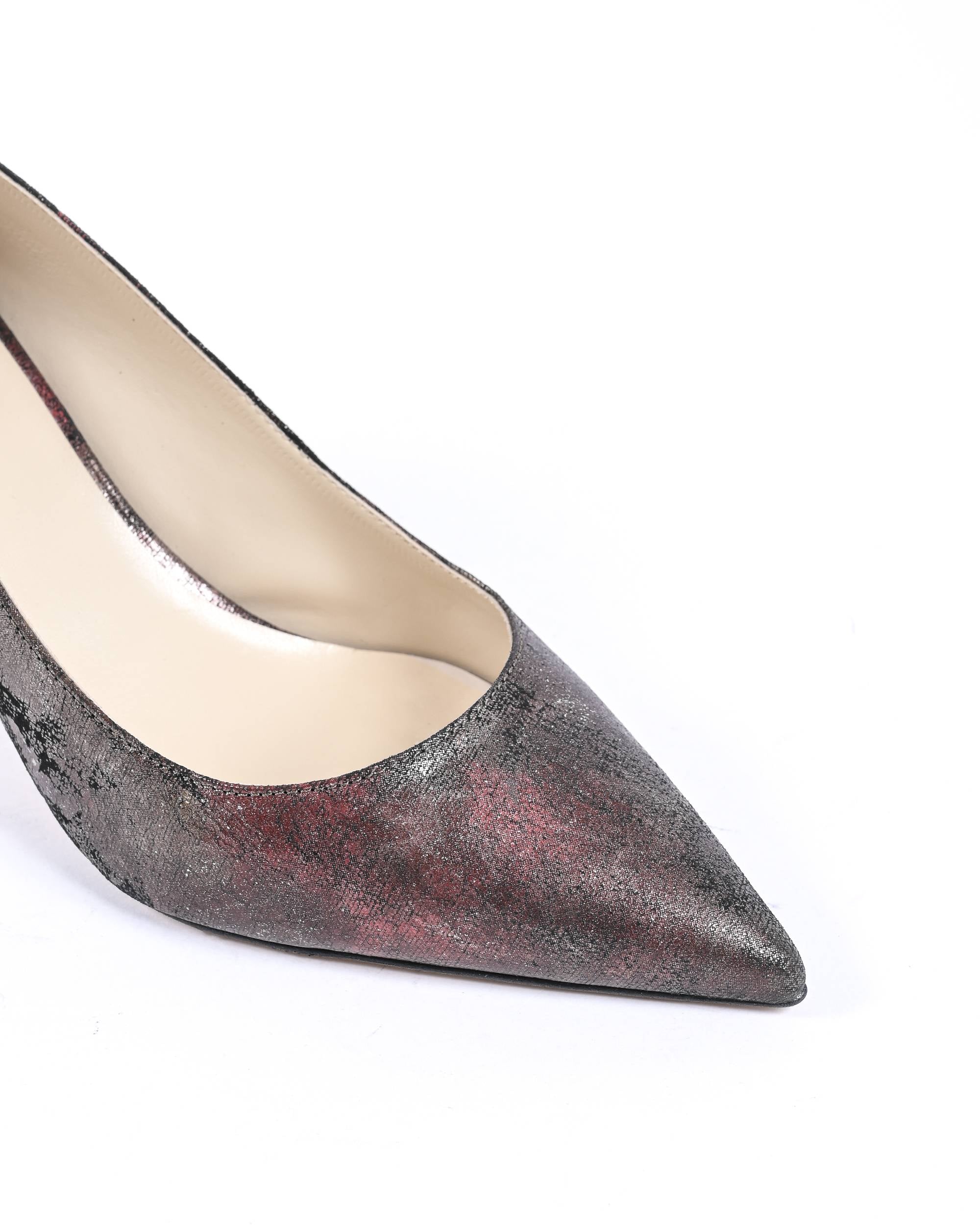 19V69 Italia Zapatos de salón para mujer Multicolor INES65 BRUSH PATENT