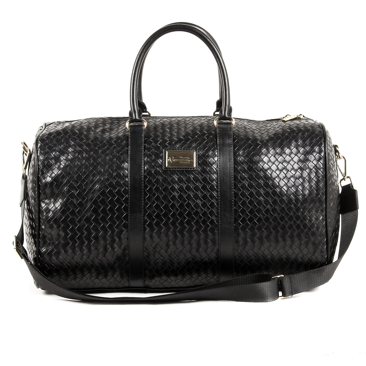 Bolso deportivo para hombre V 1969 Italia V1969015B NEGRO