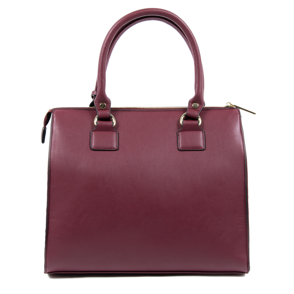 Bolso de mano para mujer V 1969 Italia Burdeos LISA