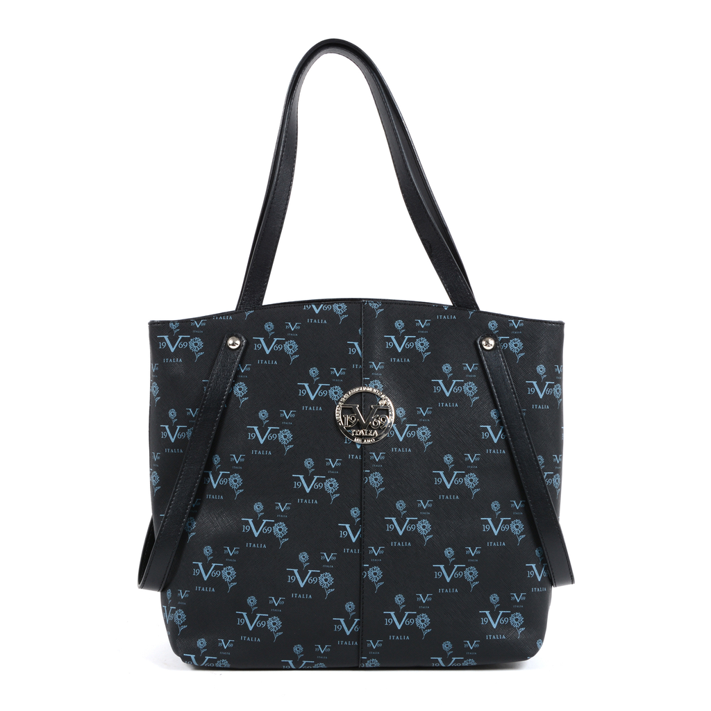 V 1969 Italia Womens Handbag Black LIMA